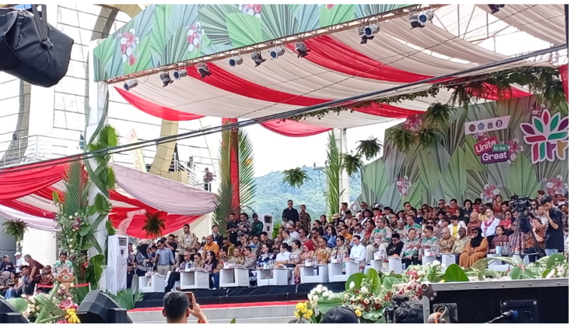 Tomohon International Flower Festival 2025 Resmi Bergulir, Semangat Persatuan Warnai Pembukaan Tournament of Flower