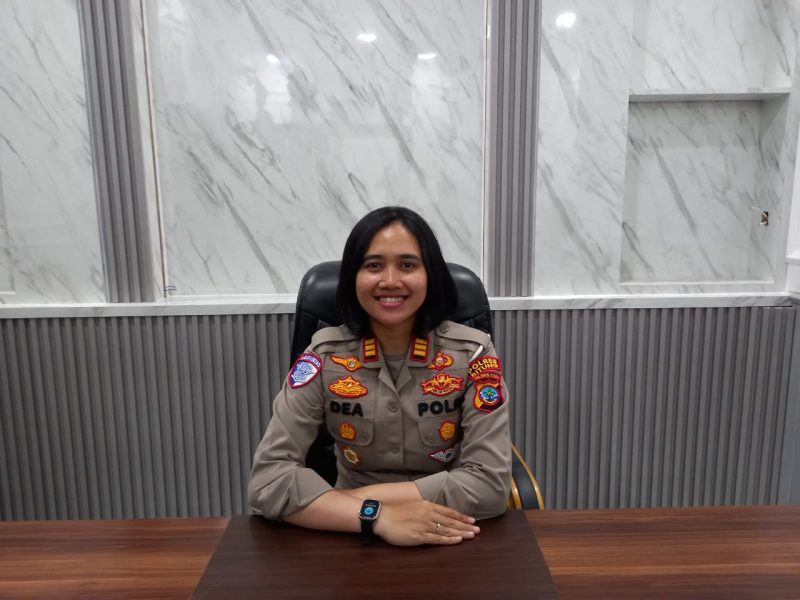Kasatlantas Polres Bitung, AKP DEA Anggraini, Perkuat Sinergi Dengan Media,Fokus Tertibkan Lalu Lintas