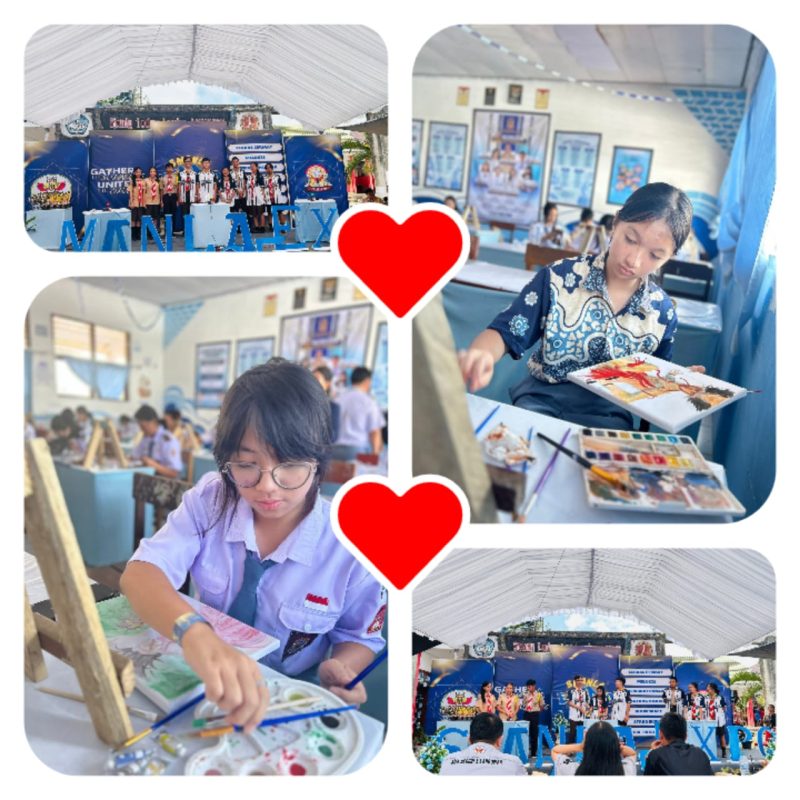 Berani Tampil, Berani Berkarya!  ‎SMKN 1 Langowan Tunjukkan Semangat Juang di SMANLA EXPO 2025