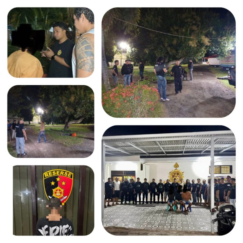 Pelarian Singkat Pembunuh Pisau Badik! Tim Polres Bitung Bertindak Cepat