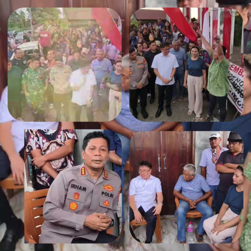 Wali Kota Andrei Angouw Temui Warga TPA Sumompo, Tegaskan Pembangunan IPLT Dihentikan