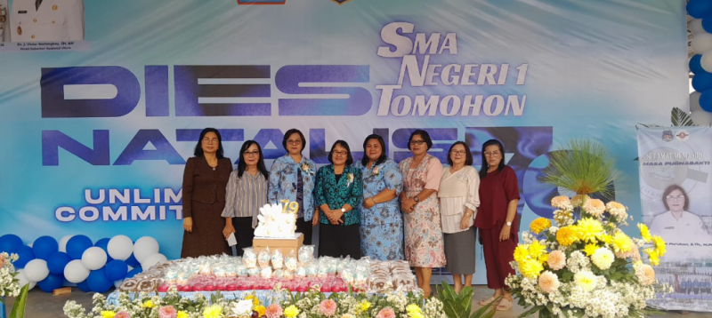SMAN 1 Tomohon Rayakan HUT ke-79 dengan Semangat Membara
